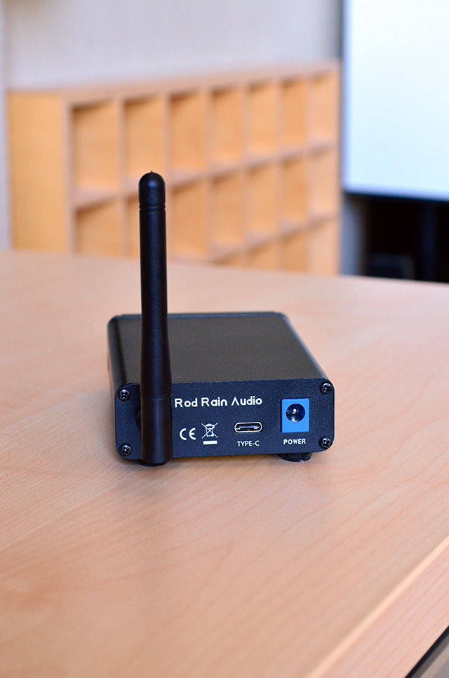 PCM1794 Bluetooth receiver rear view